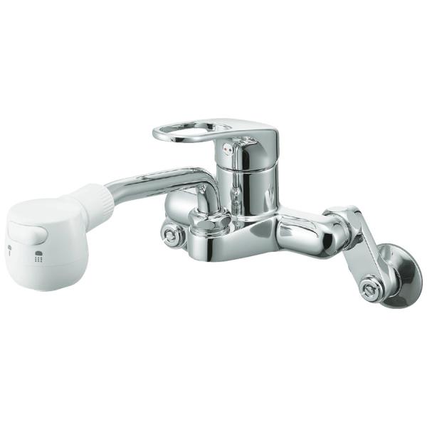 サンエイ SANEI シングル切替シャワー混合栓 寒冷地 K27CMK-W