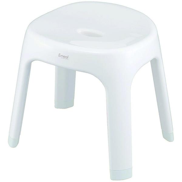 アスベル 風呂イス Emeal エミール 高さ30cm ホワイト