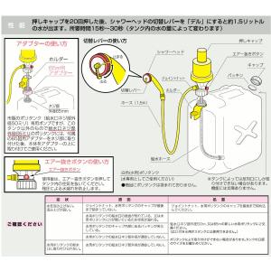タカギ アウトドアポンプ A122 ポンプシャ...の詳細画像5