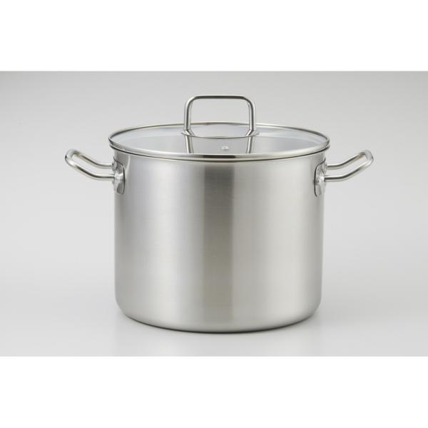ベストコ エコーズ 軽くて見えるステンレス ストックポット 24ｃｍ ND-6346