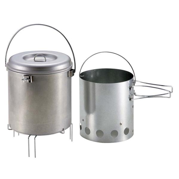 キャプテンスタッグ 大型火消しつぼ火越し器セット M-6625