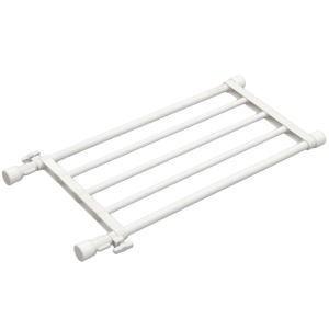 平安伸銅工業　突ぱり伸縮棚 ミニ 白　TS-45