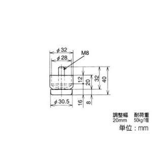 矢崎化工 イレクター アジャスター EF-12...の詳細画像1