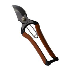 未使用品△　SYU　生花剪定鋏　EXN190K　本革仕様 外山刃物 外山刃物 SYU 生花剪定鋏 180mm 日本の薔薇鋏 M190 | 土農工具・鋏・鎌