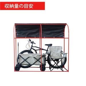 南栄工業 サイクルハウス カリプトガレージ Sの詳細画像3