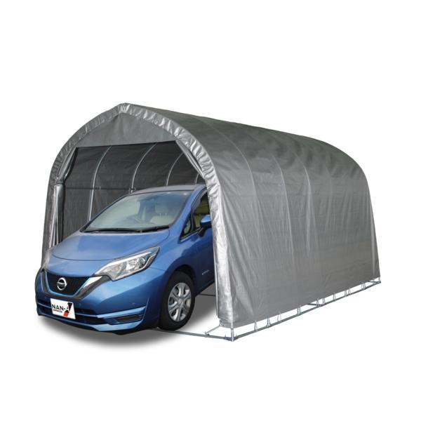 南栄工業 パイプ車庫 パイプベース式 WP778MSVU 「4梱包」 「大型便・時間指定不可」