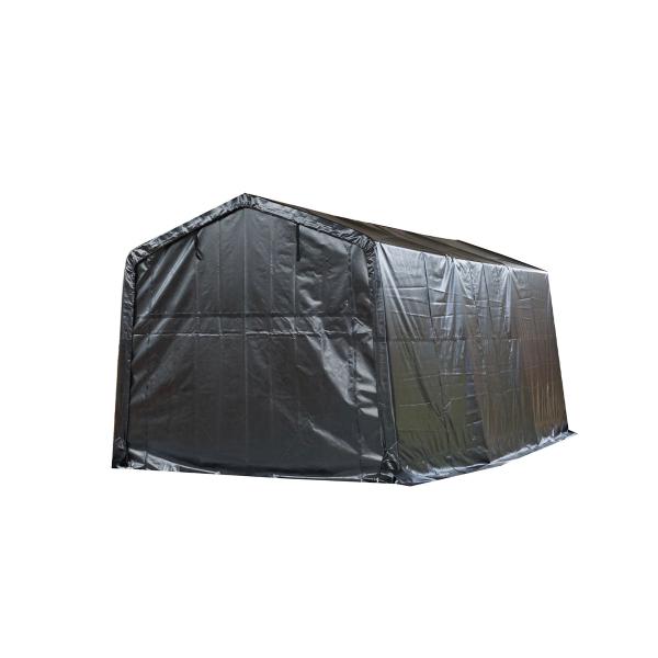 南栄工業 パイプ車庫 マルチストレージ 3040B BK 「3梱包」