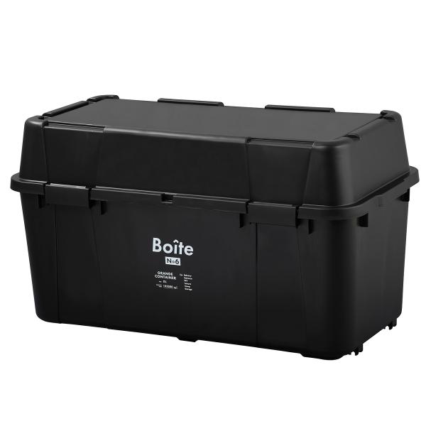 グリーンパル Boiteガレージ ベランダコンテナ105L ブラック MA-4017