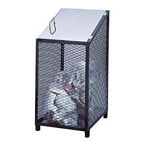 「法人限定」サンカ ダストボックス-S スリム ブラック CS-04 「メーカー直送・代引不可・置配...