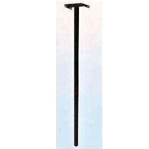 サンカ メールボックス・アメリカンポスト専用 ポストスタンド1本脚 TW-0600 ブラック色