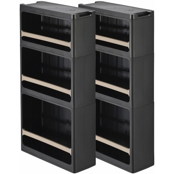 メーカー欠品中 次回2月上旬入荷予定です　サンカ スリムストッカー ストランティ ラックセット BB...