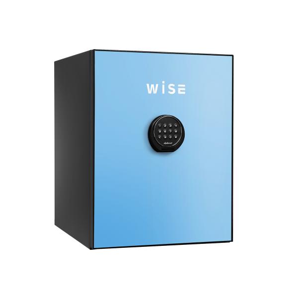 ディプロマット WISEプレミアムセーフ金庫 ライトブルー WS500ALB 「搬入設置サービス」 ...