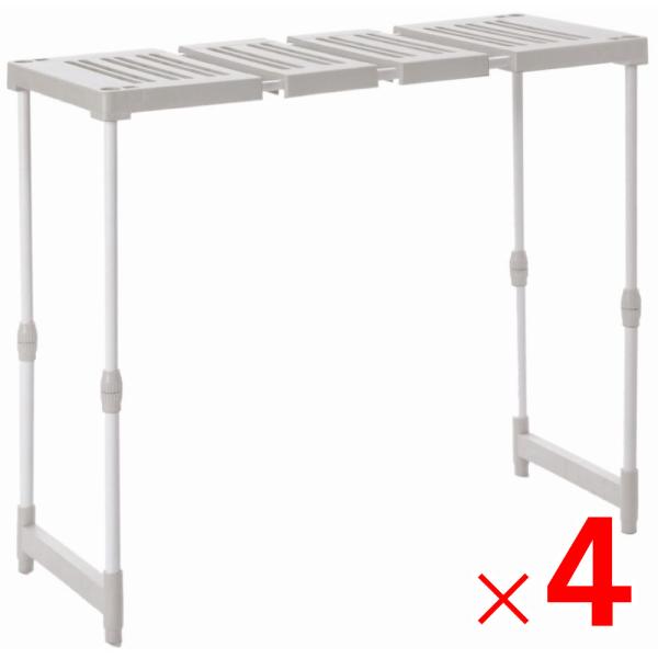 天馬 ピタッ！と伸びるん棚 トールタイプ 1台入 ×4個 ケース販売