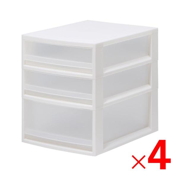 天馬 プロフィックス ルームケース A4浅型2段 深1段 ×4個 ケース販売