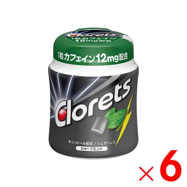 モンデリーズ・ジャパン クロレッツXP シャープミント ボトルR 140g×6個 セット販売