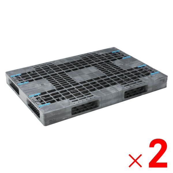 「法人限定」サンコー パレット R4-115165F グレー 813204-01 ×2個 セット販売...