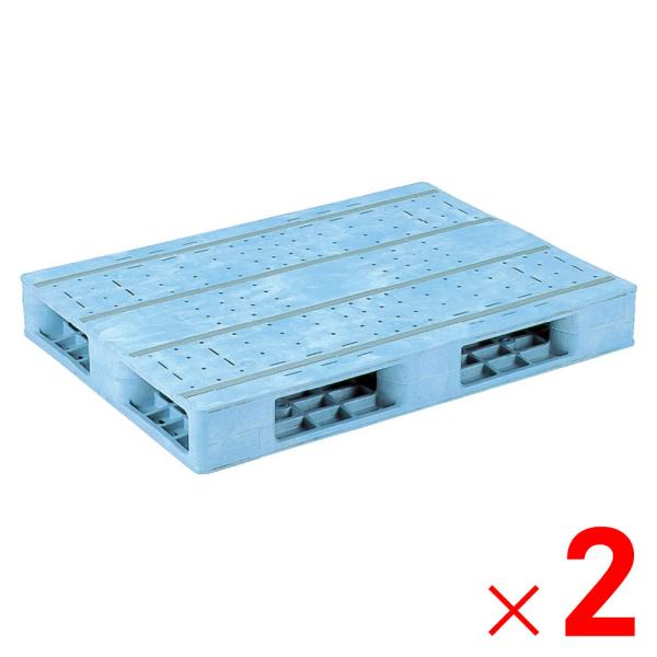 「法人限定」サンコー パレット R4-811F ライトブルー 808852-01 ×2個 セット販売...