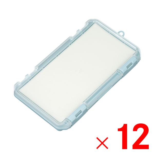 JEJアステージ クッション付コレクションケース 浅型 230HA ブルー ×12個 ケース販売