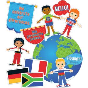 We Are Global Citizens Bulletin Board Set｜lamericabs