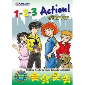 1-2-3 Action ! Starter &amp; CD【小学生にオススメ　英語教材】