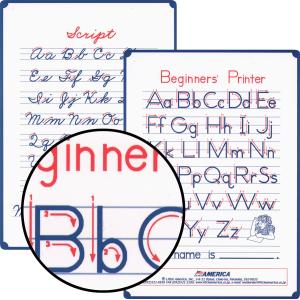 小学生 中学生にオススメ 文房具 英語教材 ハンドライティング下敷き Handwriting Shitajiki Rs306 リトル アメリカ 英語教材ストア 通販 Yahoo ショッピング