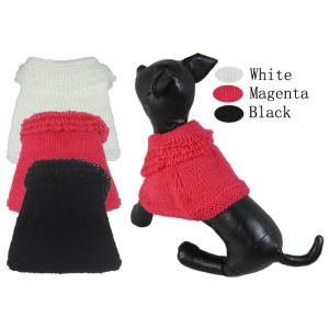 手編み・アミス（ケープ）【メール便可】 ＜犬服 ワンコ＞