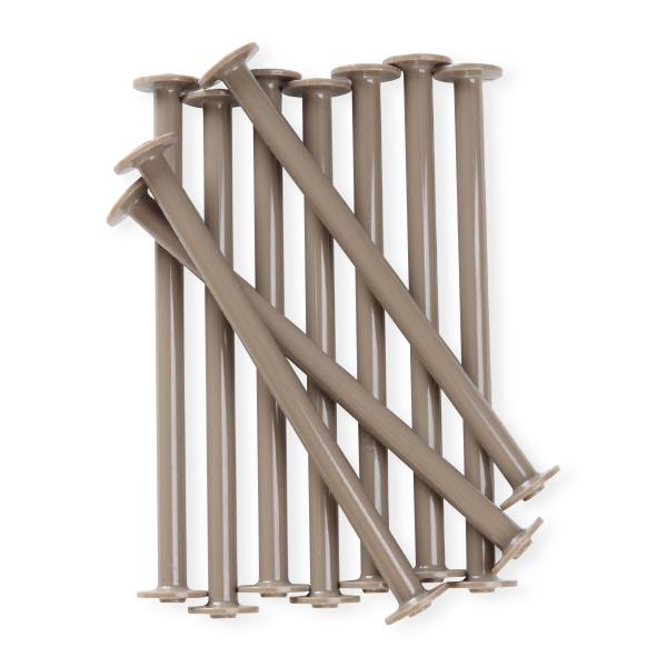 アシュフォード 新ボートシャトル38cm用 プラスティックボビン10本入り ＜手織り機 杼 シャトル...