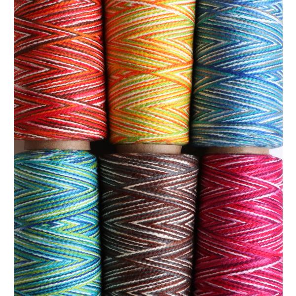 アシュフォード キャタピラー　コットン100％糸　200gコーン巻き ＜手織り 紡ぎ 染め 糸 綿＞