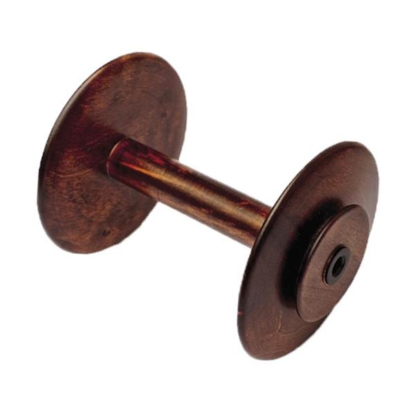 クロムスキー　ジャンボボビン（ジャンボフライヤー用） ウォルナット塗装 ＜紡ぎ車 紡ぎ kromsk...