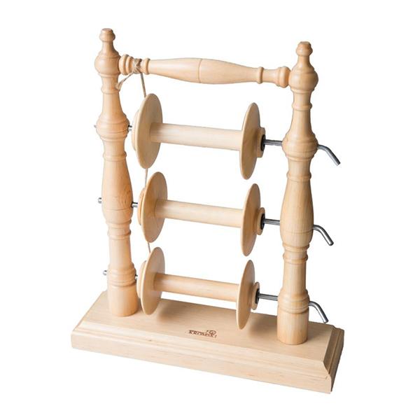 クロムスキー 縦型ボビン立て ラッカー塗装 ＜紡ぎ車 紡ぎ kromski＞