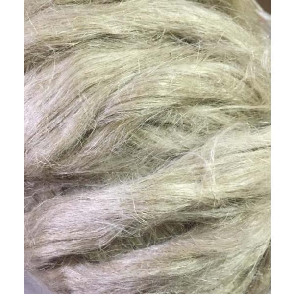 リネン　100g ナチュラルカラー＜紡毛 紡ぎ 染め 麻＞