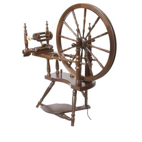 クロムスキー ポロネーズ紡毛機 ウォルナット塗装 組立キット ＜紡ぎ 紡ぎ車 kromski＞