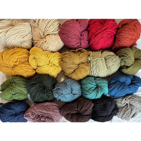 ウール糸（ラグ・キリム用） ＜織り 編み ニット 毛糸＞