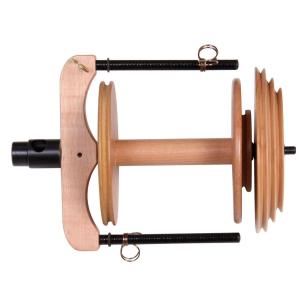 アシュフォード　紡毛機　糸車　紡ぎ車　トラディショナル　ダブルドライブ アシュフォード トラディショナル ダブルドライブ紡毛機 白木