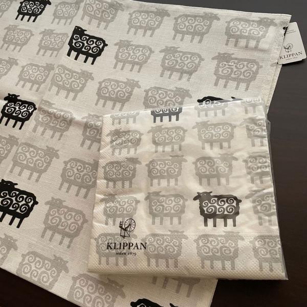 キッチンタオル　ヒツジ ＜北欧 スウェーデン 雑貨＞