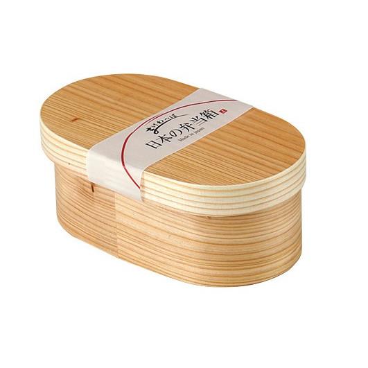 お弁当箱　天然杉　小判型　日本製