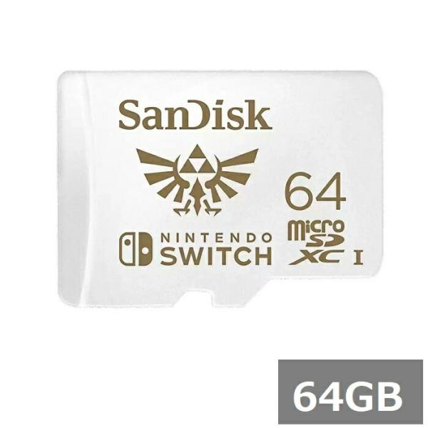 サンディスク マイクロSD MicroSDXC SDSQXAT-064G-GN3ZN Nintend...