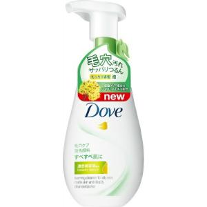 Dove ダヴ ディープピュア クリーミー 泡洗顔料 本体 160ml  洗顔 洗顔フォーム セラミド 泡 洗顔料 泡立ち うるおい 濃密