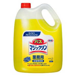 花王 バスマジックリン 業務用 4.5L 洗剤 洗浄 バス お風呂 浴槽 浴室 除菌 湯アカ 詰め替え 詰替 床 壁 洗面器 イス 銭湯 介護施設 KAO｜lamp