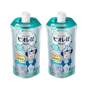 ビオレu  泡タイプ  ミュゲ＆ラベンダーの香り つめかえ用  10セット 企画品)ビオレu ザ ボディ 泡タイプ ミュゲ＆ラベンダーの香り
