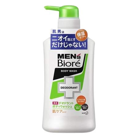 メンズビオレ 薬用 デオドラント ボディウォッシュ 肌ケアタイプ 本体 440ml biore 花王...