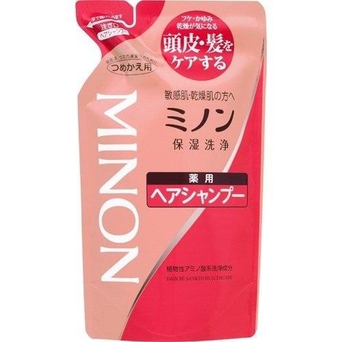 2個セット ミノン 薬用ヘアシャンプー 詰替え用 380ml×2セット シャンプー アミノ酸 保湿 ...