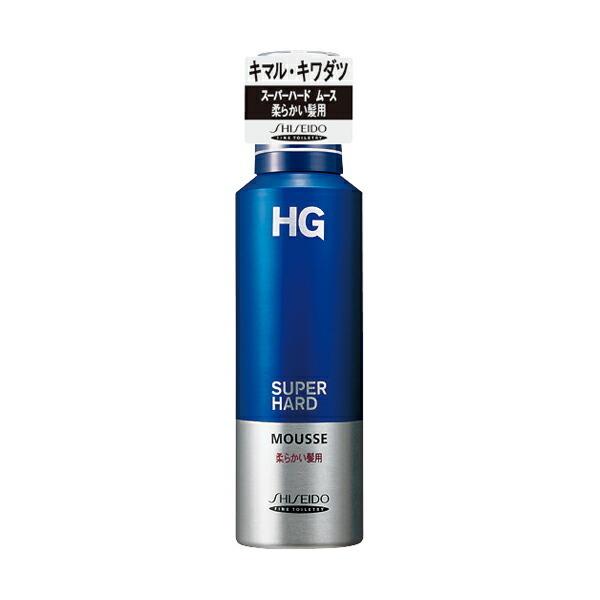 HG スーパーハードムース 柔らかい髪用a 180g 髪 ヘアセット 寝ぐせ ムース ヘアスタイリン...