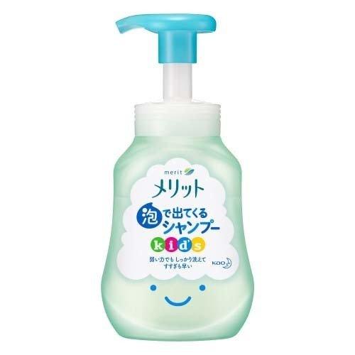 メリット 泡で出てくる シャンプー キッズ ポンプ 300ml  花王 kao シャンプー ファミリ...