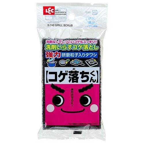 6個セット コゲ落ちくん S-742×6セット スポンジ たわし 掃除用具 レック LEC