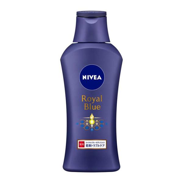 2本セット  NIVEA ニベア ロイヤルブルーボディミルク 乾燥トラブルケア 200g×2セット ...