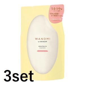 (3セット)和の実 by ヘアレシピ うるつや トリートメント つめかえ用 300ml P&G コンディショナー 詰替え 髪 ヘアケア｜lamp