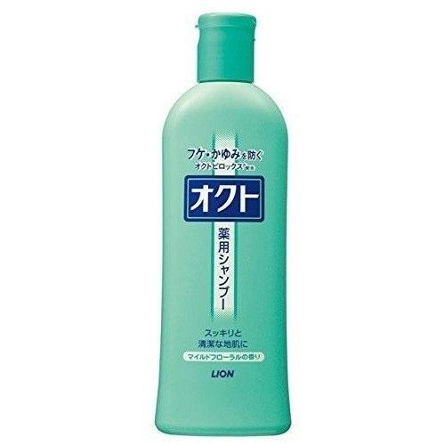 オクト 薬用シャンプー 320ml 髪 ヘアケア かゆみ フケ デオドラント 皮脂 日本製 LION...