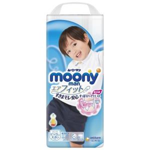 おむつ ムーニーマン エアフィット パンツ 男の子用 ビッグより大きいサイズ 26枚入り オムツ パンツタイプ 紙おむつ 紙オムツ 赤ちゃん ユニチャーム｜lamp