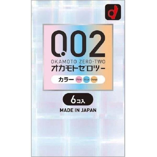 オカモト ゼロツーEX 002 Lサイズ 6個入り コンドーム ゴム 避妊具 避妊用品 スキン 男性...